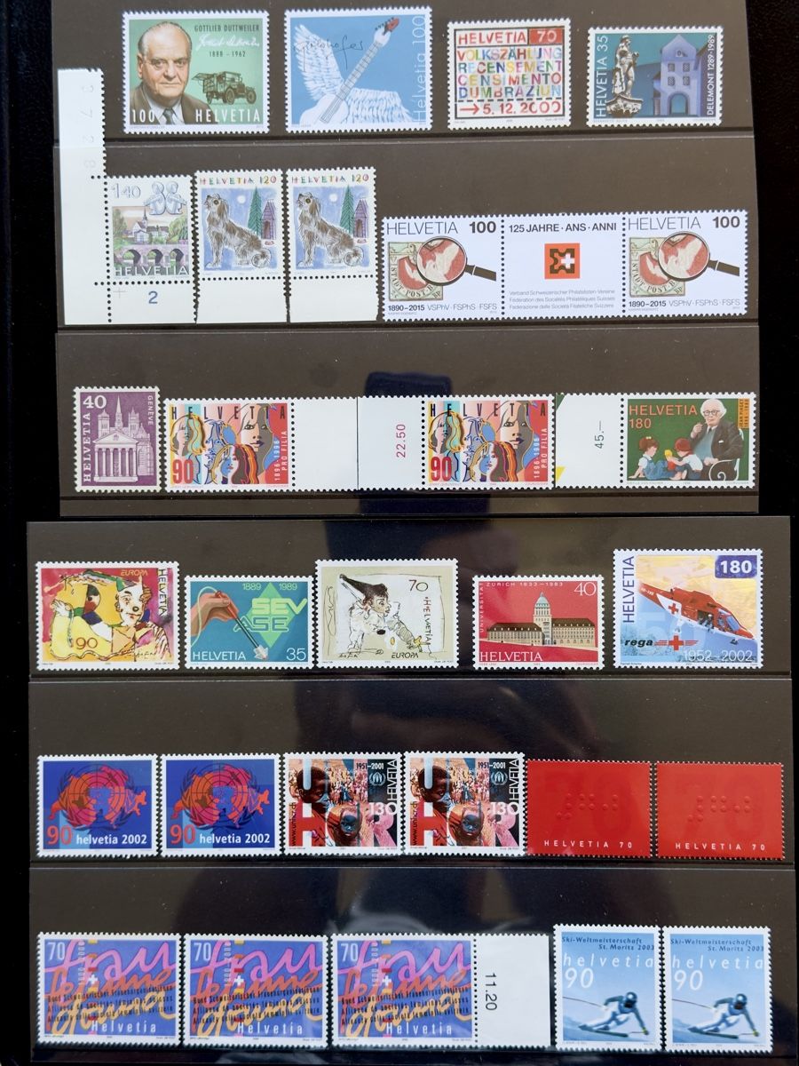 Tutti i francobolli: Frankatur CHF 100.- postfrisch – Nuovo (secondo la descrizione) da Glattbrugg venduto da Artos67 1