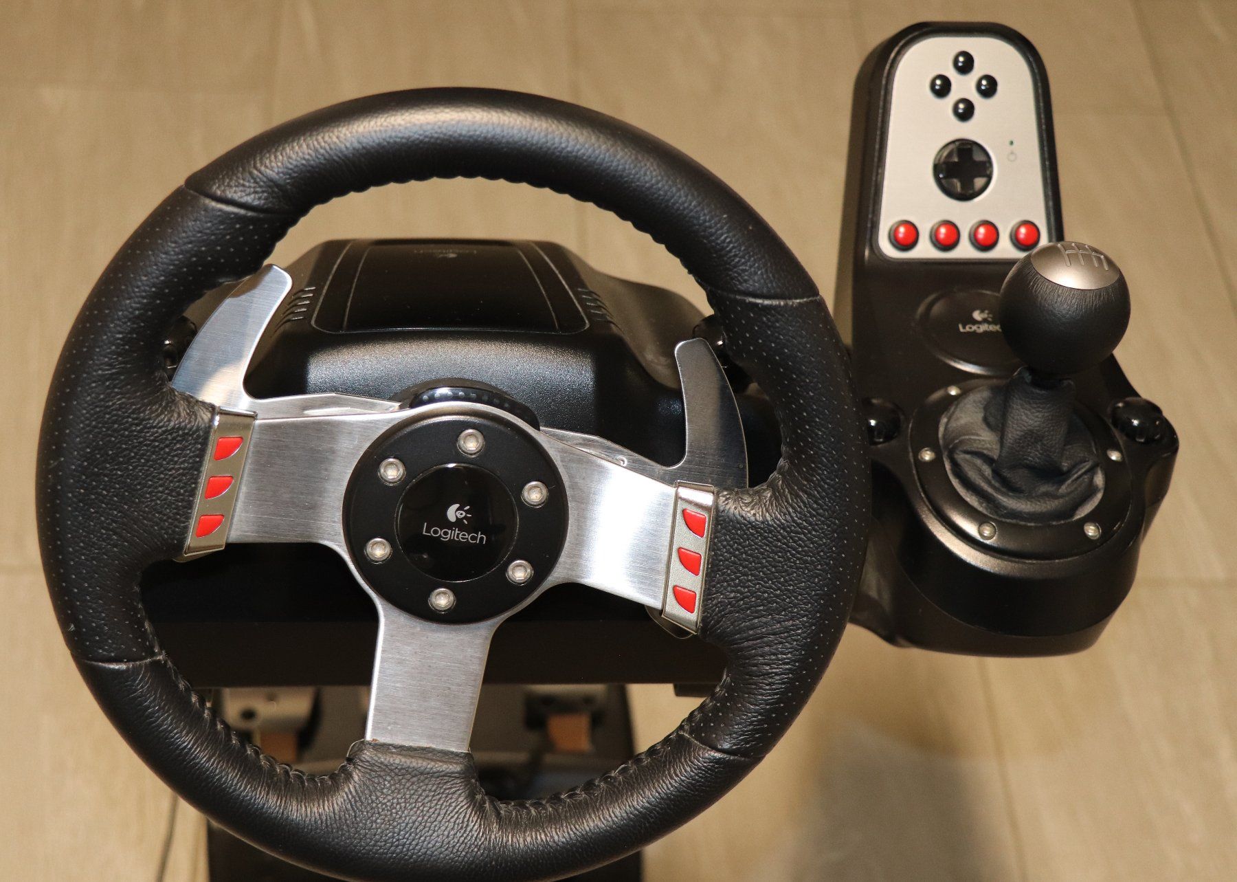 Logitech Controller: Wheel Stand Pro mit Logitech G27 – Gebraucht aus Holderbank AG von Pasci72 2
