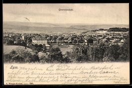 AK Lyss, Generalansicht des Ortes