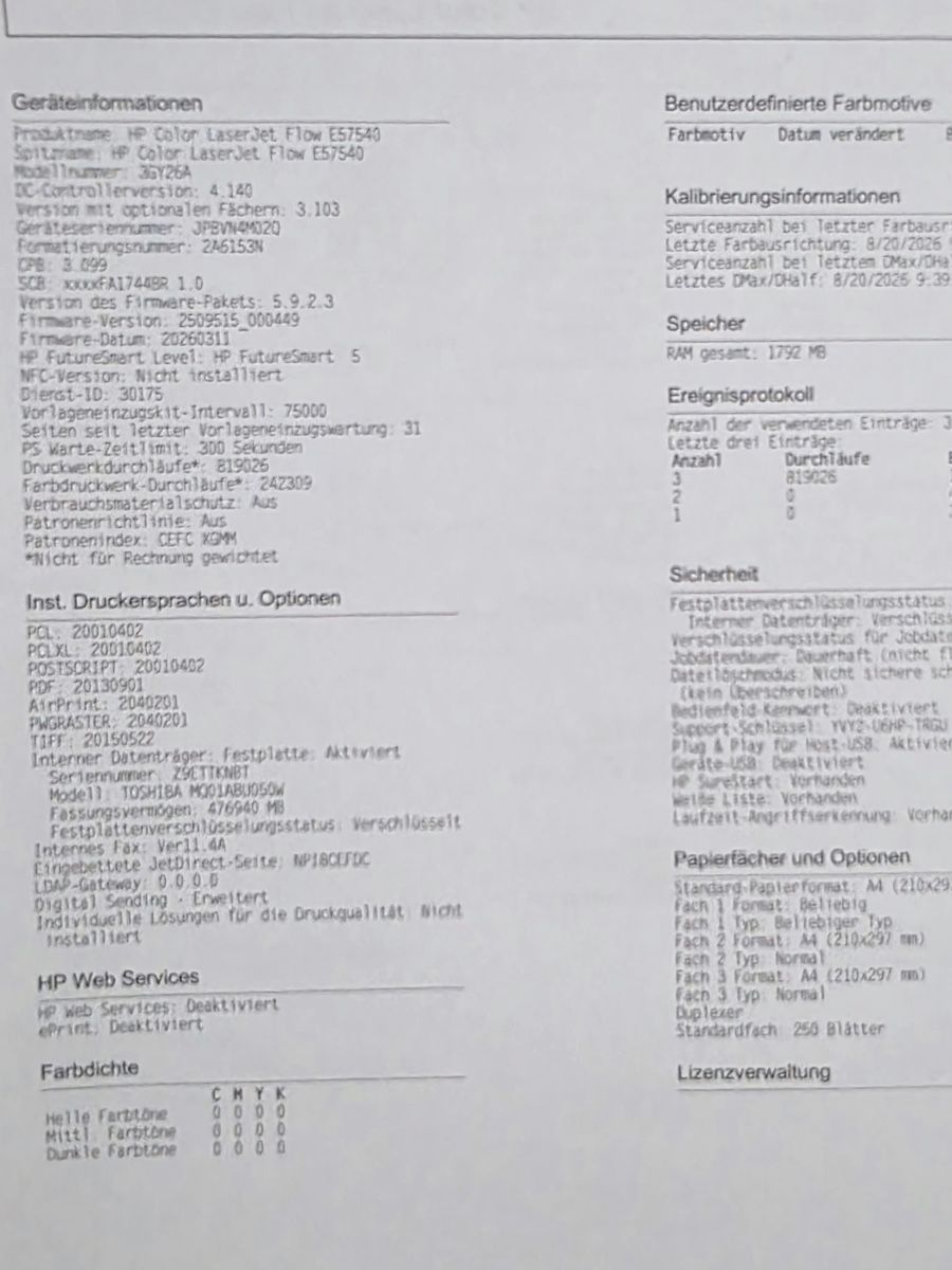 Hewlett Packard Stampanti: HP LaserJet E57540 – Usato da Thun venduto da mor_rx5k 3