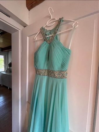 Abendkleid türkis 