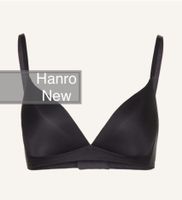 Neuer schwarzer BH von Hanro aus Viskose 70B