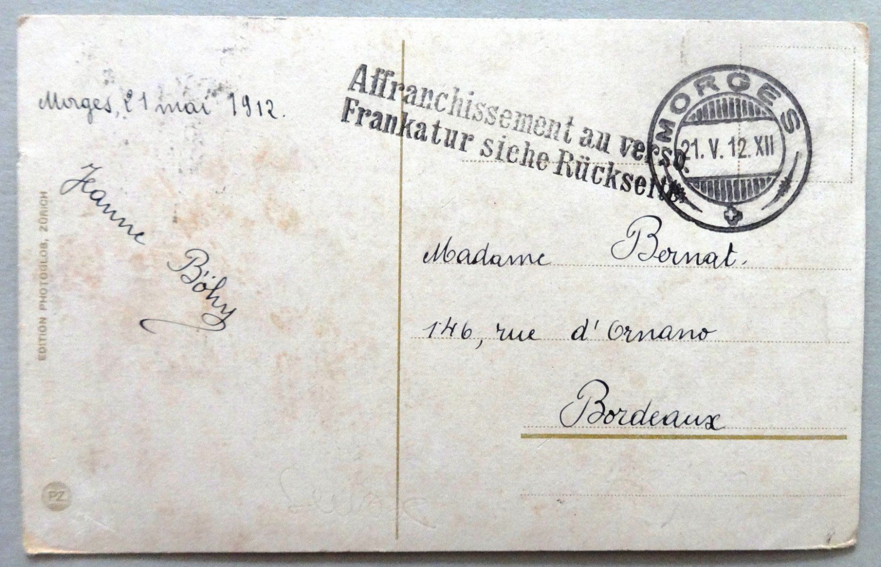 Cartoline postali: Caux - Palace Hotel – Difettoso da Fétigny venduto da Billy2miny 1