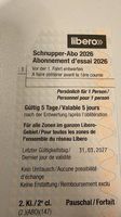 Libero Schnupperabo 5-Tages Ticket