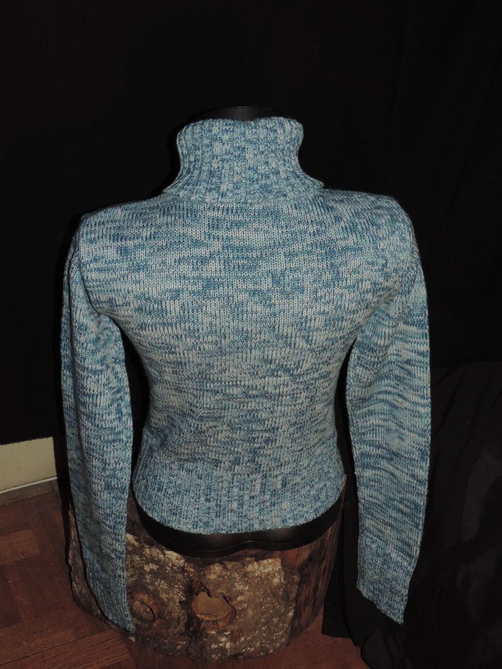 Pulls & Sweat-shirts: pull bleu multi en maille – D'occasion à Genève par Axelle333 5