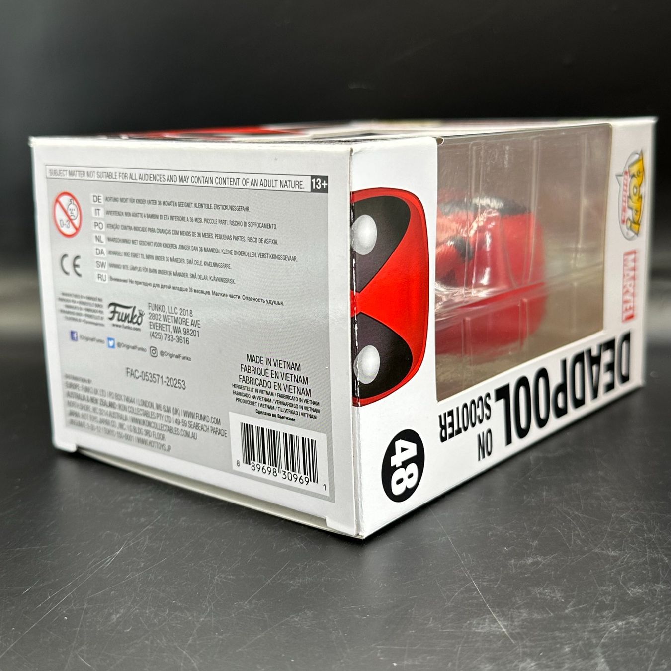 Funko Statuette: Funko Pop! Deadpool on Scooter 48 – Usato da Düdingen venduto da Nerdworld 3