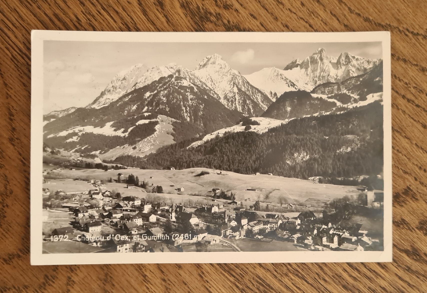 Cartoline postali: Château d"Oex 1937 – Usato da Ebikon venduto da Donar50