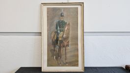 Charles L'Eplattenier (1874-1946) tableau signé dâté 1915