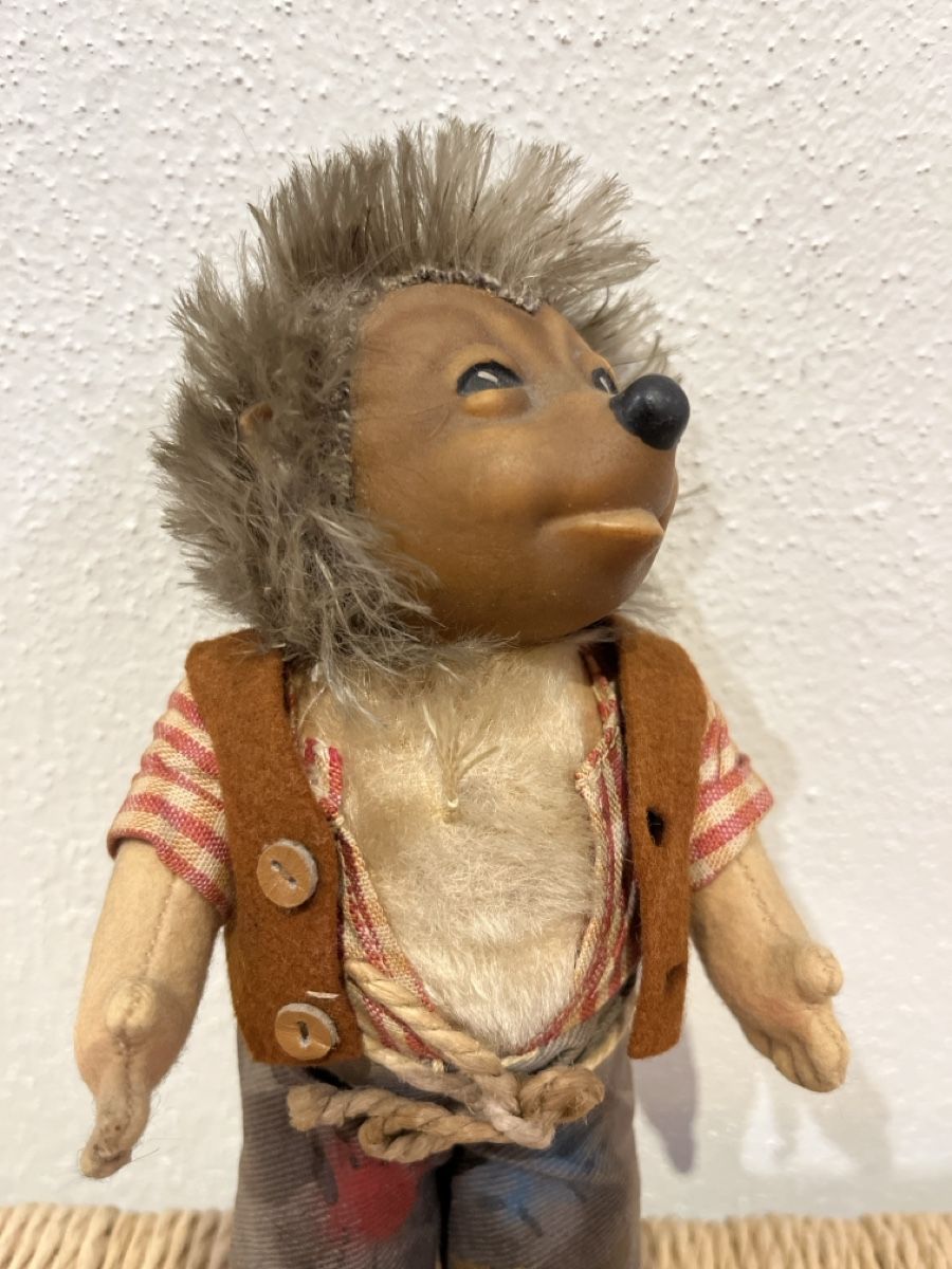 Steiff Giocattoli: Vintage Igel Stofftier Mecki Steiff – Usato da Zürich venduto da maKSt 2