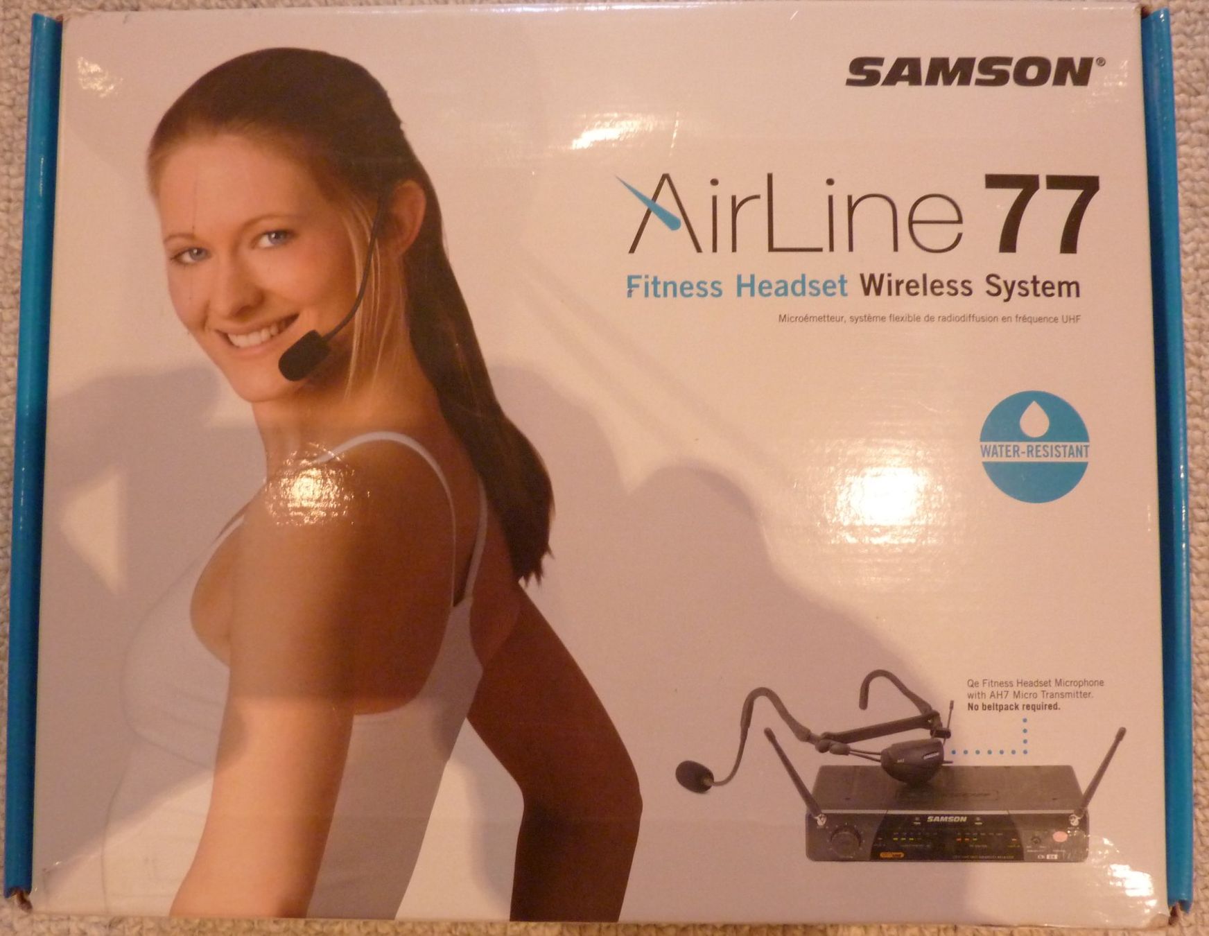 Mikrofone: Samson AirLine 77 Fitness Headset Wireless System – Gebraucht aus Bonaduz von Mikebond