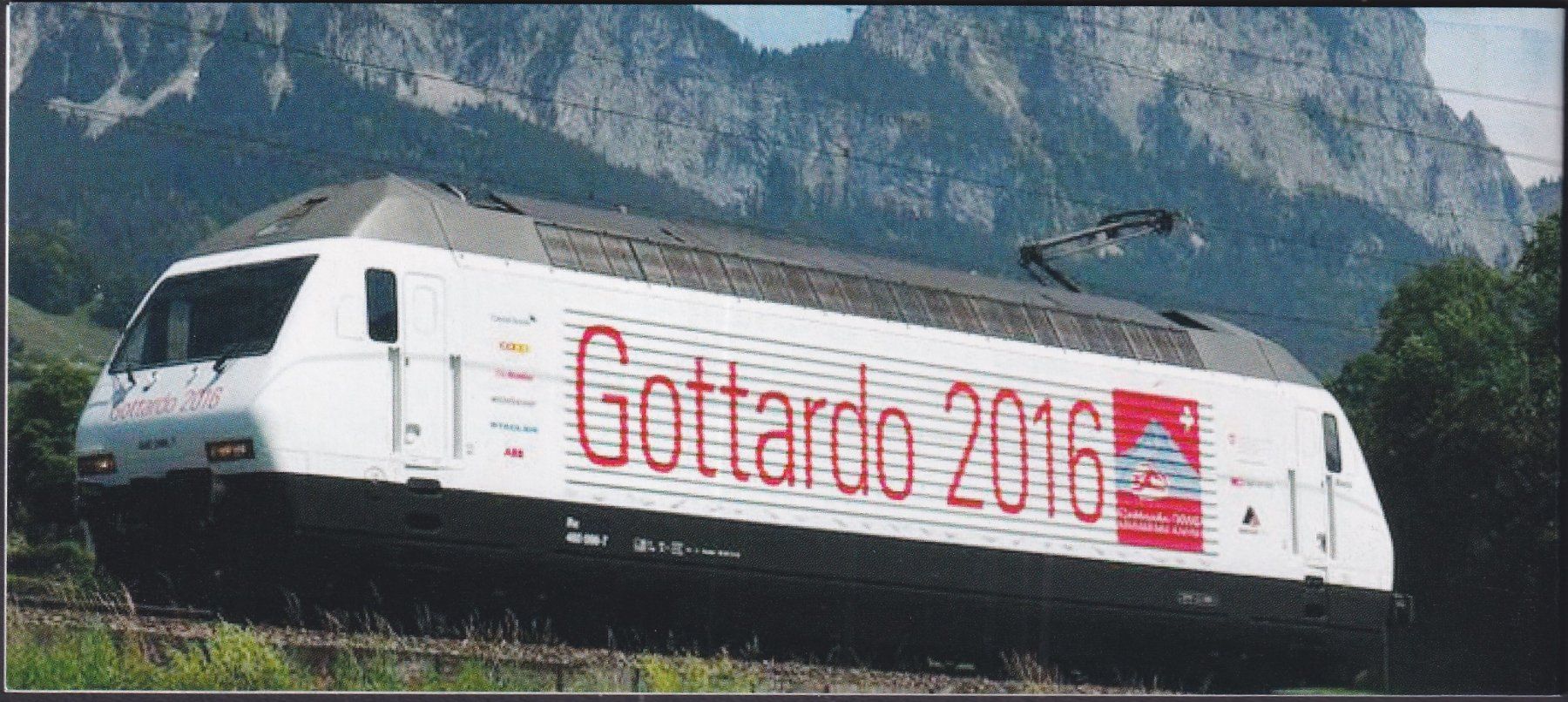 Tutti i francobolli: 2016: S115 (Markenheft) GOTTARDO postfrisch **. – Usato da Sursee venduto da Luzernerraute 2