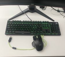 Tastatur HP Pavilion 550 und Maus