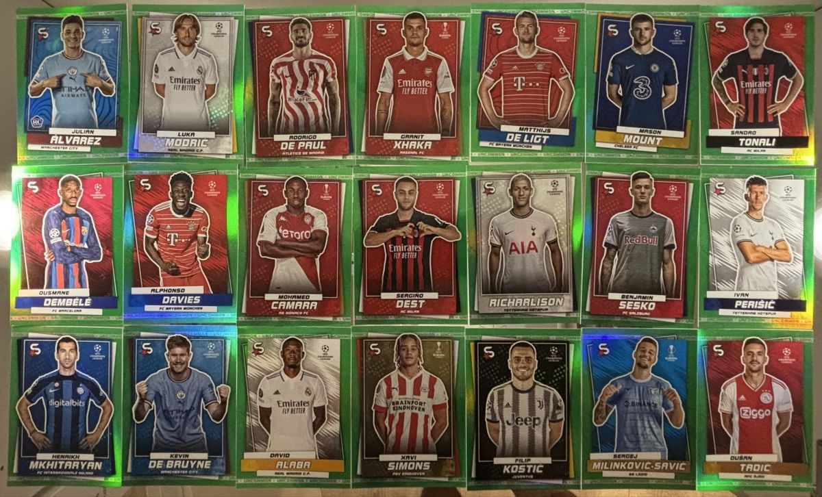 Topps Carte collezionabili: Topps Superstars 22/23 – Nuovo (secondo la descrizione) da Niederurnen venduto da StickerHero
