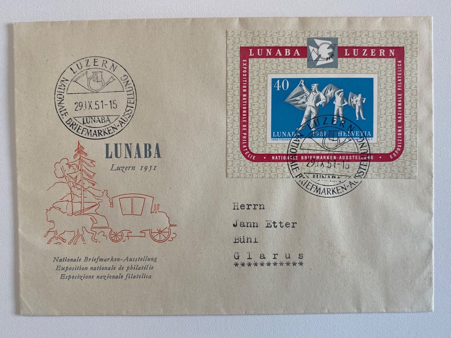 Alle Briefmarken: W32, FDC – Gebraucht aus Aarau von hilde47