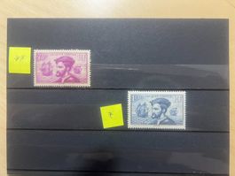 Paire Jacques Cartier 1934 Neufs **/*