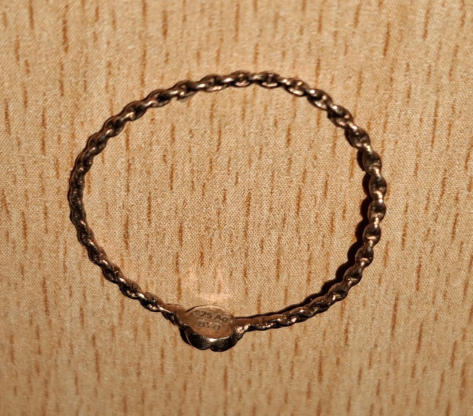 Anelli: Silber 925 Finger-Ring/ Durchmesser ca. 18 mm – Usato da Bern venduto da chuderluri01 1