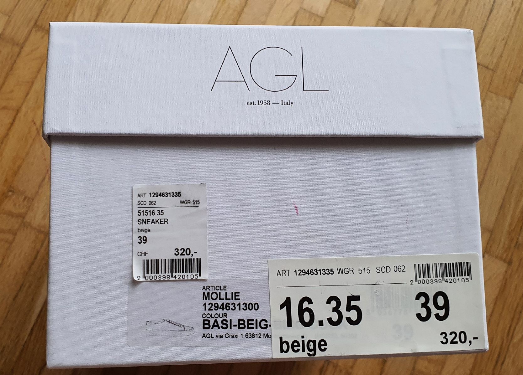 AGL Scarpe da donna: AGL damen Schuhe – Usato da Basel venduto da Kristal4 9