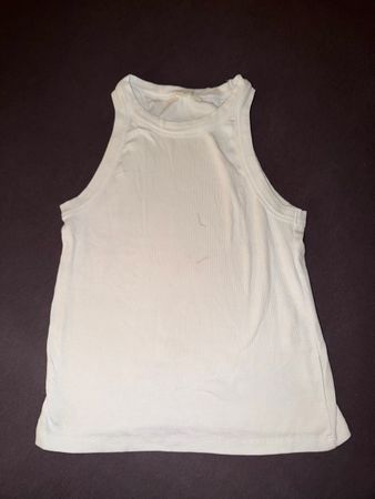 Weisses Tanktop von Stradivarius, Grösse L, neuwertig