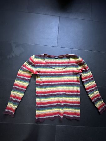 Kookai Pullover Damen bunt gestreift Grösse M guter Zustand