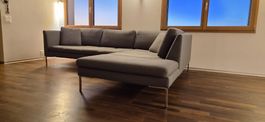 Ecksofa grau in gutem Zustand gebraucht