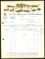 Rechnung Bern 1936, Fils Fehlmann J. A. 