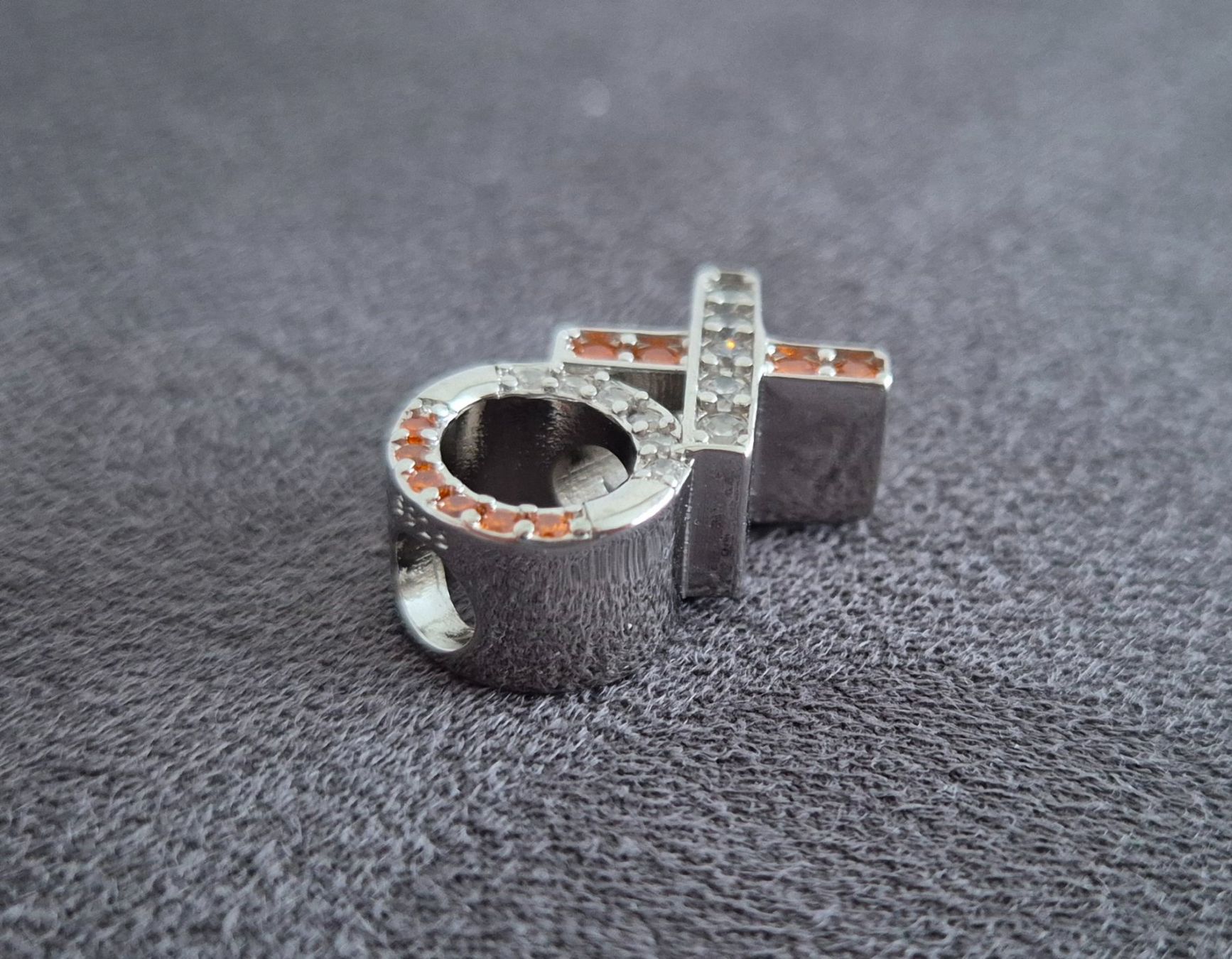 Ciondoli: Silber Charm xo +Garantie – Nuovo (secondo la descrizione) da Rotkreuz venduto da Carbone_Bijou-Shop 1