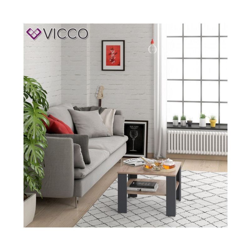 Tische: Couchtisch Beistelltisch Anthrazit/Sand - Sofatisch – Neu und originalverpackt aus Wallenwil von toesstal-vertrieb 3