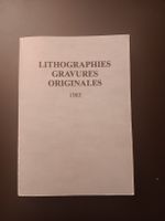 lithographie gravures originales 1985 Maeght