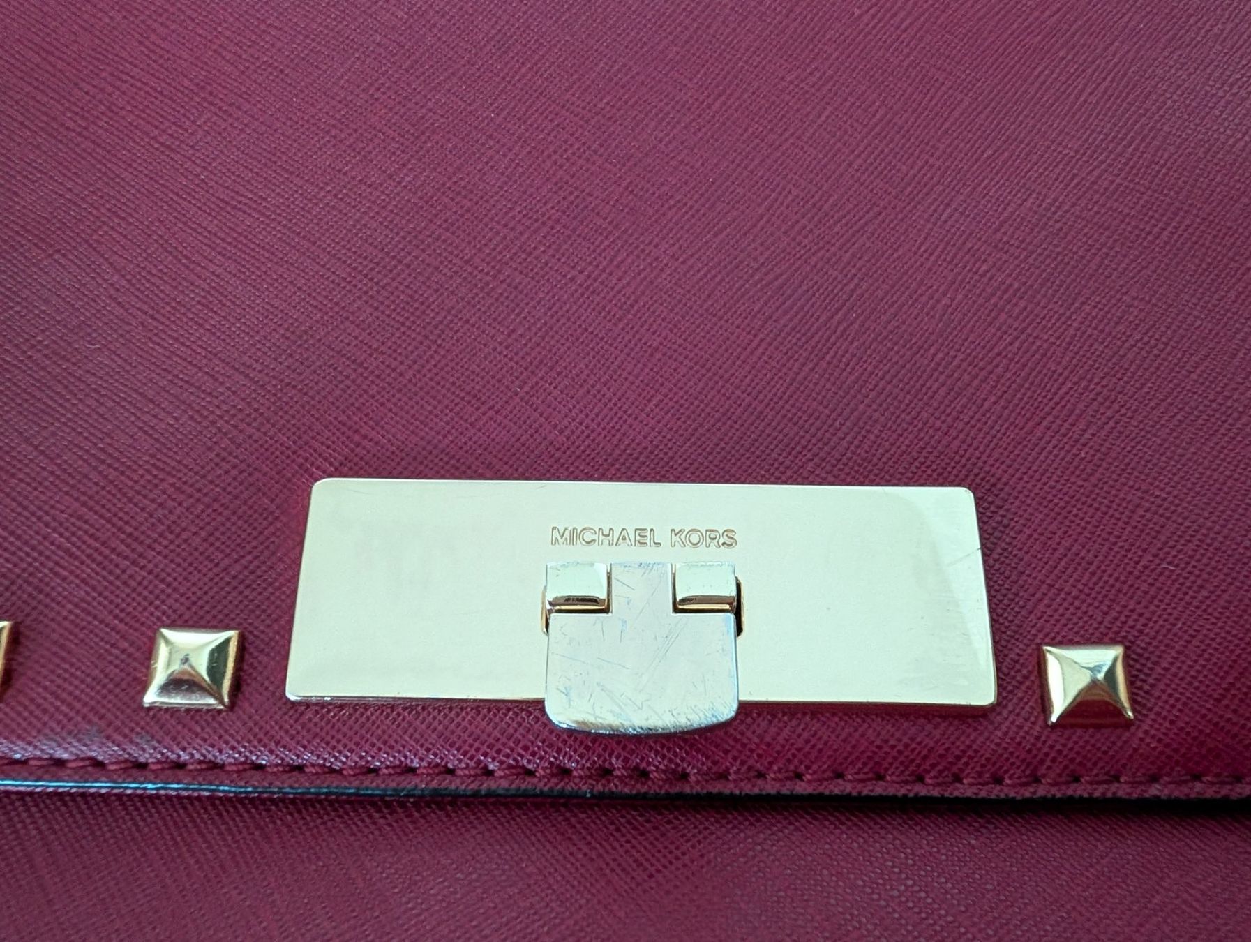 Michael Kors Borse da donna: Michael Kors Tasche - dark berry Farbe – Usato da Rüschlikon venduto da rosgm 2