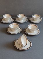 VINTAGE 6er  ESPRESSO - Service /BAREUTHER Bavaria