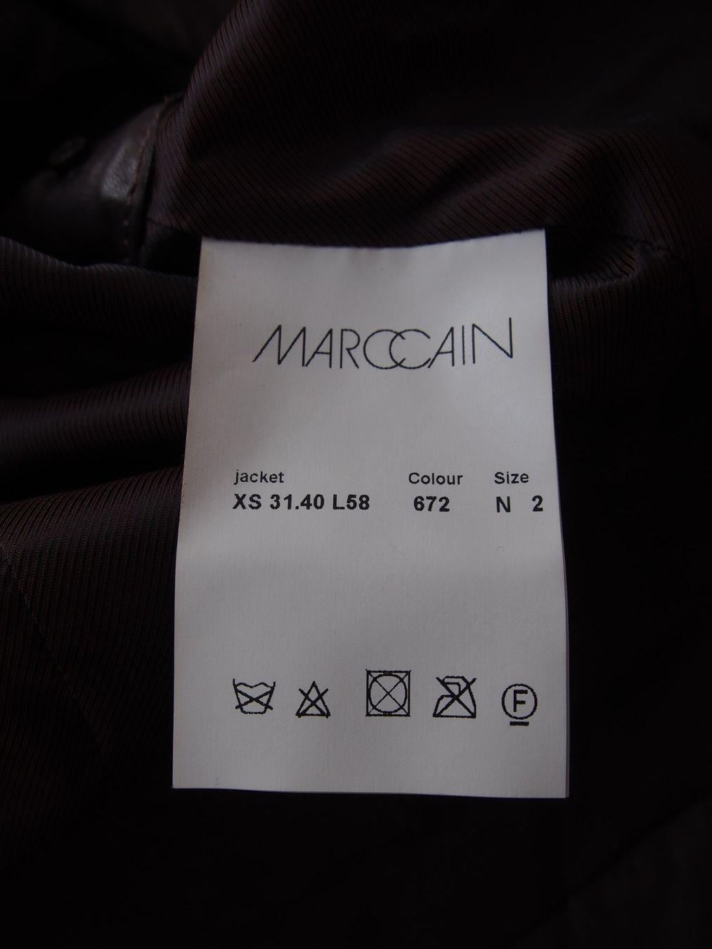 Marc Cain Giacche: MARCCAIN  Exklusive Jacke feinstes Lamm Nappa – Usato da Stäfa venduto da meridianum 6