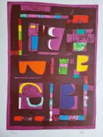 EGLI ERNST LITHOGRAPHIE SIGNIERT NUMMERIERT