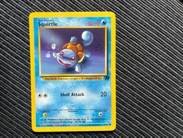 Pokemon Squirtle Non Holo Team Rocket near Mint