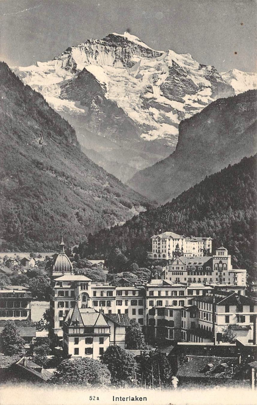 Ansichtskarten: 2x Interlaken – Gebraucht aus Ottikon b.Kemptth. von Neptun1974 2
