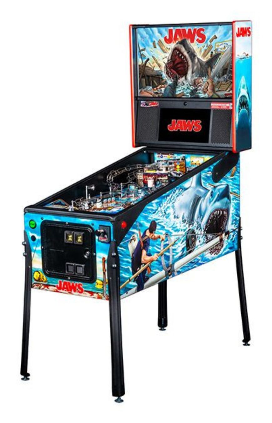 Flipper: Jaws Premium - Flipper-Pinball-Flipperkasten – Nuovo e nell'imballaggio originale da Wettingen venduto da extraball