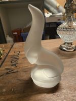 Christinenhütte / Zwiesel Seehund Glas Skulptur (B)