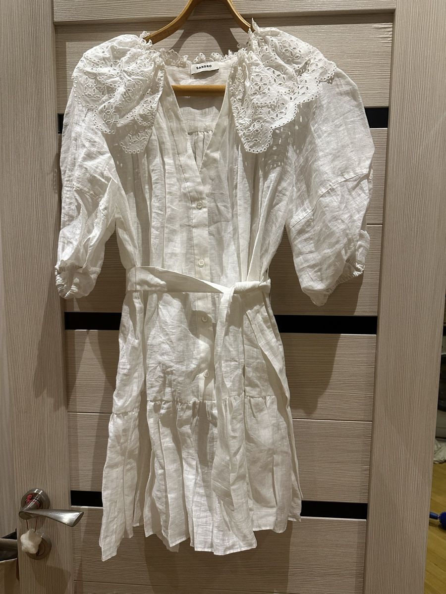 Sandro Kleider: New Sandro Linen dress – Neu und originalverpackt aus Mies von larmela 6