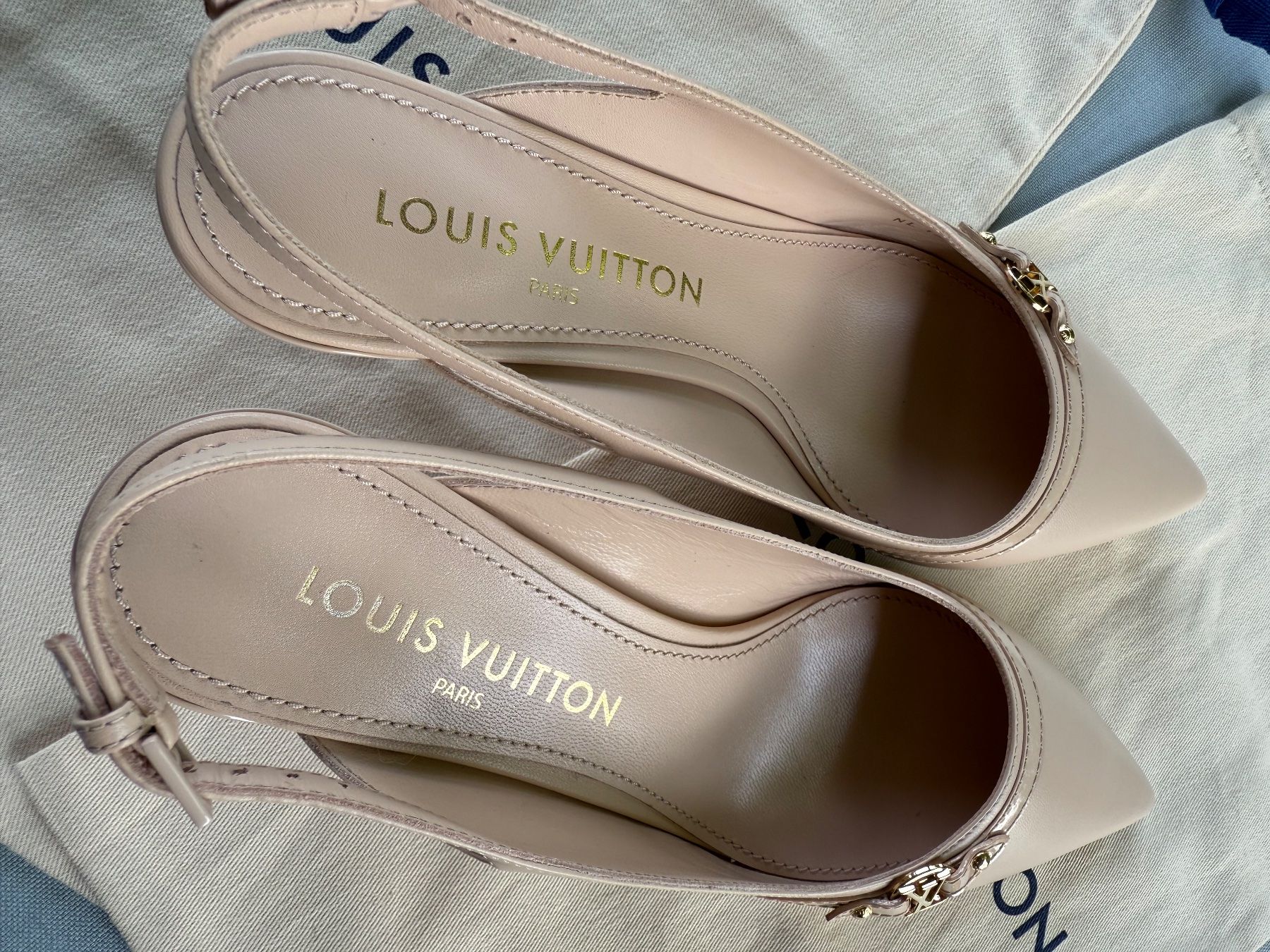 Louis Vuitton Chaussures femmes: Louis Vuitton Slingback Pump - Gr 38 – Neuf (Voir description) à Horgen par anubis103 4