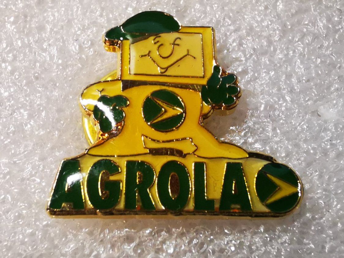 Placchette & Badge: Ansteckpin 9: Agrola – Usato da Oppligen venduto da Pin-Fall-Shop