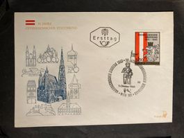 Österreich 1965 Ersttagsbrief 50 Jahre Städtebund
