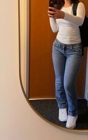 Jeans Damen blau Straight Leg guter Zustand