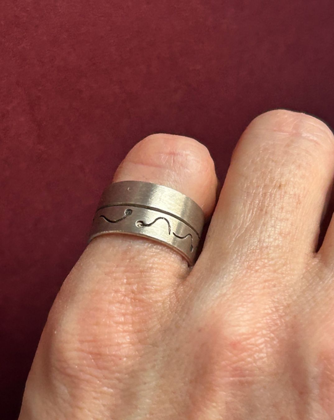 Anelli: Silberring Spermien (54) – Usato da Dittingen venduto da Bellevista 5