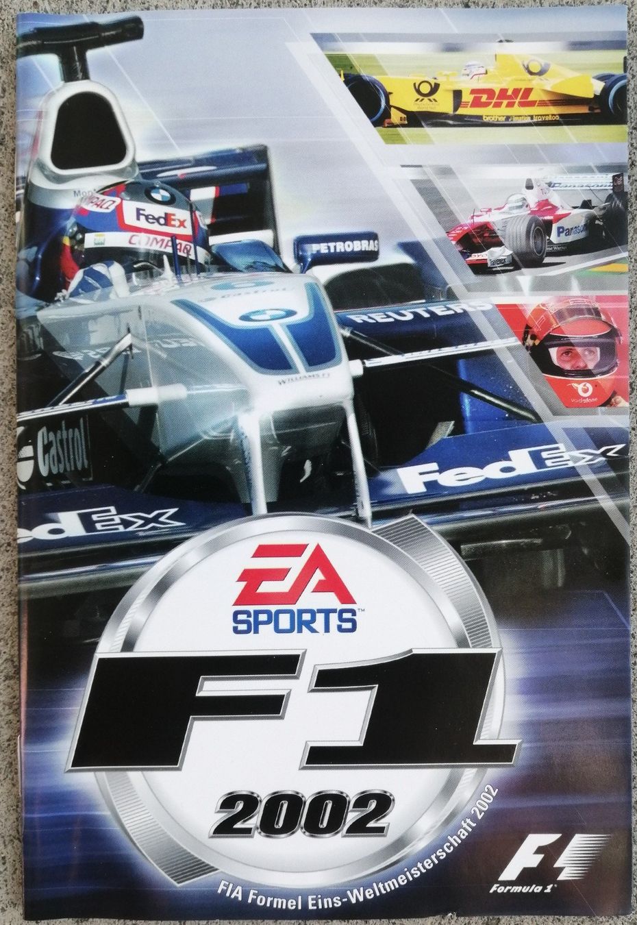 F1 2002 PC CD-ROM - FIA Formel 1 Weltmeisterschaft 🏁 (Gebraucht) in ...