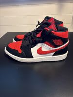 Nike Air Jordan 1 Mid "Bred Toe" | Gr. 42.5