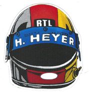 Aufkleber/Sticker, Hans Heyer