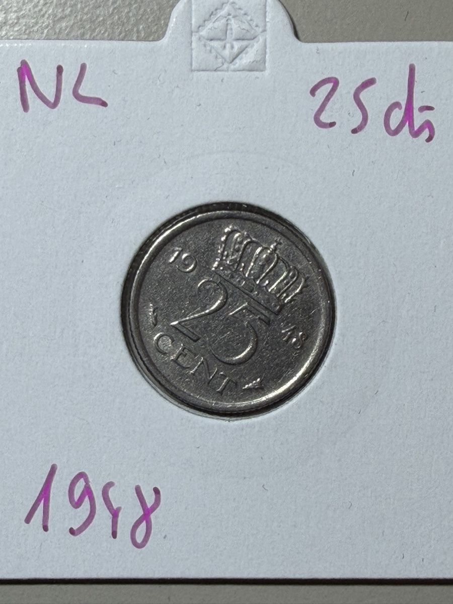 Toutes les monnaies: Pays-Bas - 25 cents - 1948 – D'occasion à Payerne par Mike1682