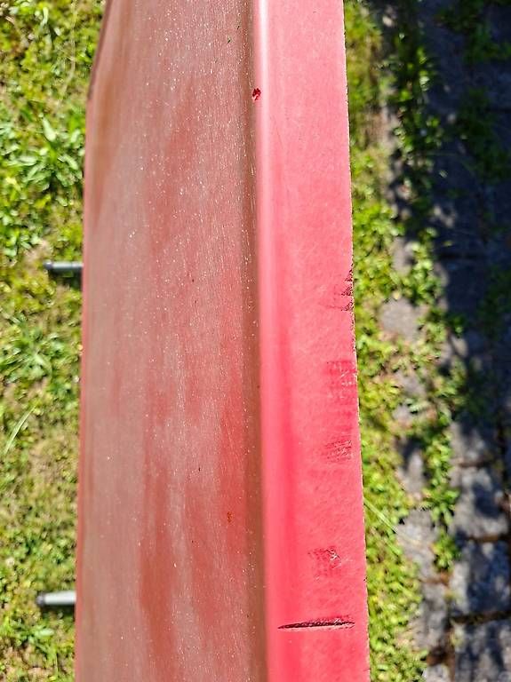 Tavoli: klappbarer Gartentisch 70x120cm, rot,  – Usato da Bäriswil BE venduto da Eddy77 4