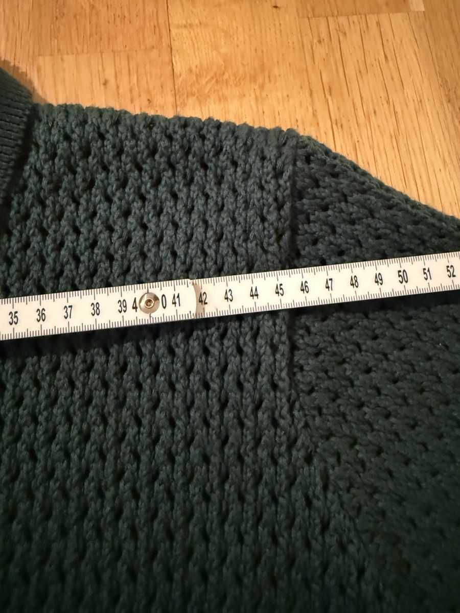 Camicie: Arte Green Knit Button-Down Shirt, Size L  – Usato da Zürich venduto da kuengka 4
