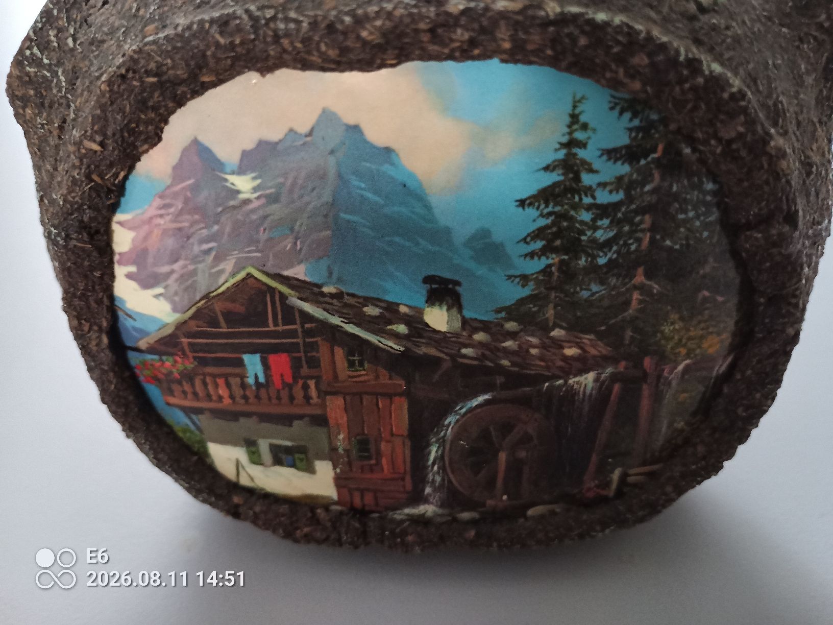 Sonstiges: Schnapsflasche mit Bild – Gebraucht aus Zürich von Mitzi6 2