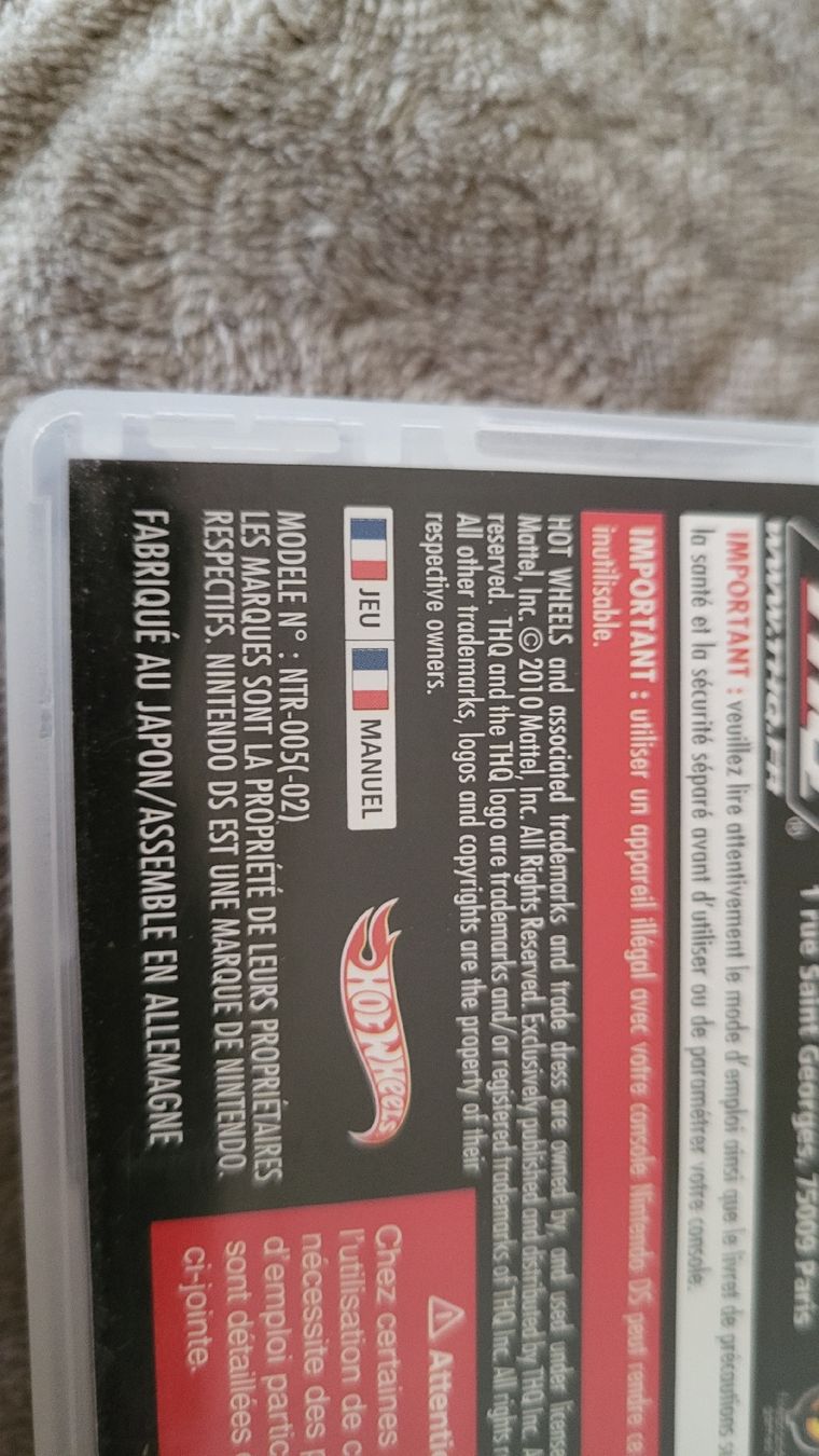 Nintendo Spiele: Hot Wheels Track Attack / Nintendo DS Spiel – Neu (gemäss Beschreibung) aus Biel/Bienne von Retrohr 4